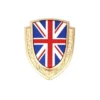 British Flag National Shield Gold Emblem