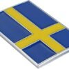 Sweden Flag Emblem Sticker National Sweden Flag Emblem