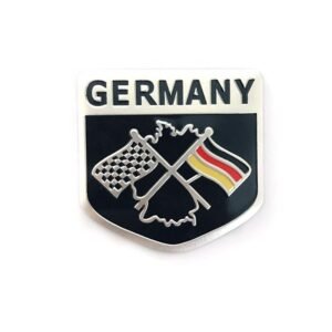 Germany Flag National Emblem Black