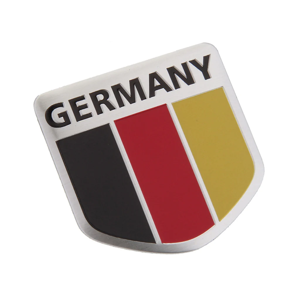 Germany Flag National Emblem Silver